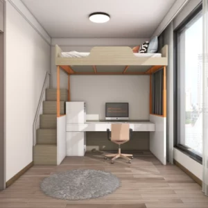 Adjustable Height Loft Bed vs Lift up Storage Bed 4