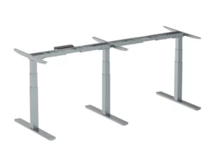 3-leg I-shape 3-motor standing table frame 180° for meeting table 23 -Vakadesk