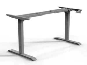 Manual hand-rank height adjustable sit-stand desk frame -Vakadesk 3 (2)