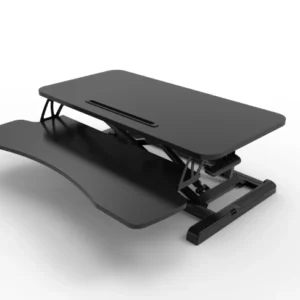 Gas spring height adjustable standing desk converter TT200 -Vakadesk 01