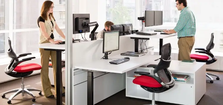 Height Adjustable Workstations An Investment in Employee Health -Vaka standing desk China manufacture 2