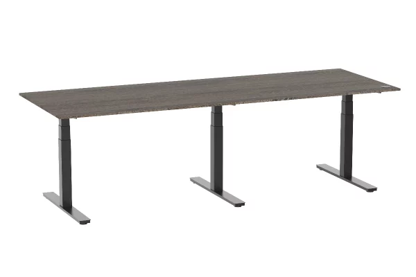 Electric motor driven height adjustable meeting table 44 -Vakadesk